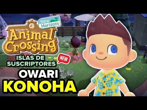 I VISIT THE #1 SUBSCRIBER ISLANDS 🏝️ KONOHA FROM OWARI! VISITING ANIMAL CROSSING NEW HORIZONS ISL...
