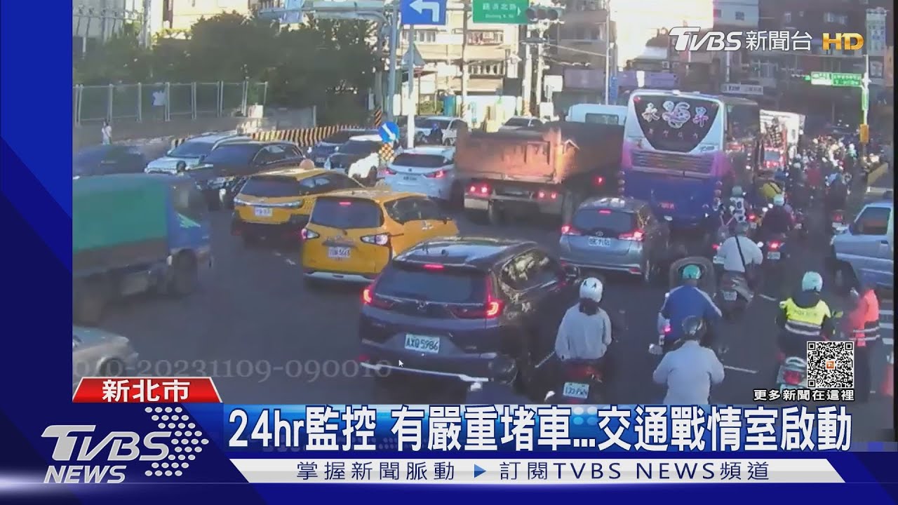 趕上班遇大貨車拋錨 車陣回堵逾1公里