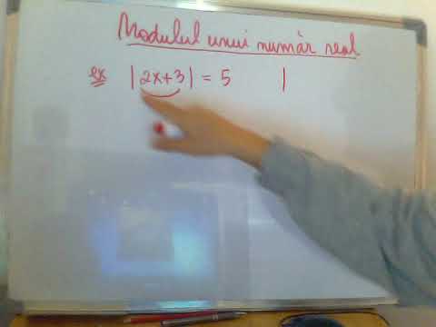 Exercitii -  Modulul unui numar real  -1-