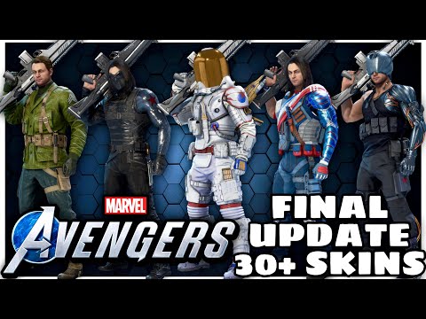 All Winter Soldier Skins In Marvel's Avengers | Final Update