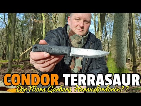 ✔ CONDOR TERRASAUR REVIEW - Low Budget Bushcraft Messer:  der Mora Garberg Herausforderer???