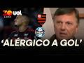 MAURO CEZAR IMPECCABLE PERFORMANCE FLAMENGO S ONLY PROBLEM AGAINST GRÊMIO WAS THEIR OLD ALLERGY