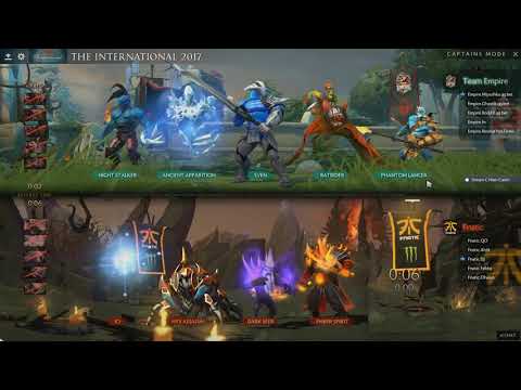 Fnatic vs Team Empire Game 1   TI7  Group Stage