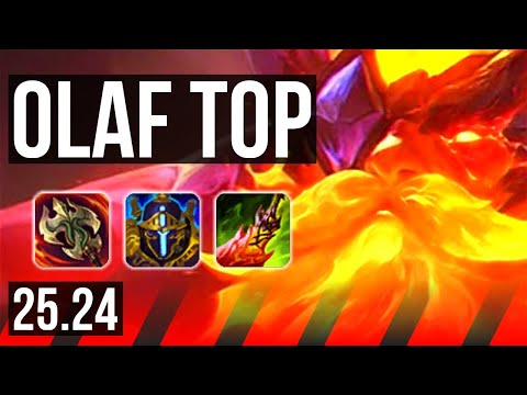 OLAF vs AATROX (TOP) | EUW Diamond | 25.24