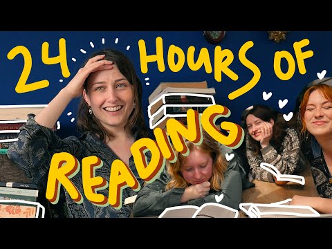 reading for 24 hours straight 🫠🌼 book sleepover 📖