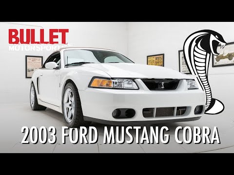 2003 Ford Mustang SVT Cobra Convertible