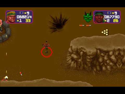 Total Carnage arcade 2 player Netplay 60fps