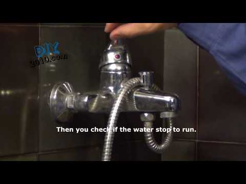 How to replace a mixer shower tap | How to change shower taps | How to fix shower mixer tap