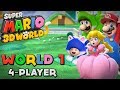Super Mario 3D World World 1 4 Player