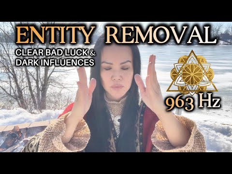 ✨Remove Dark Entities, Bad Luck, Energy Parasites & Negative Influences Reiki Energy Meditation