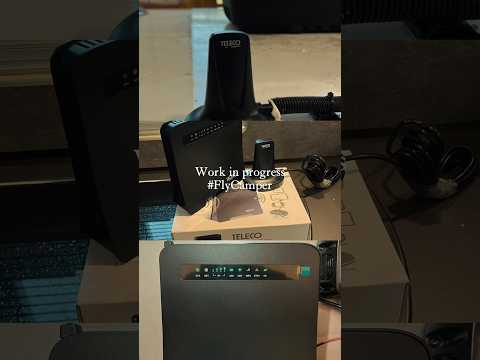 Montaggio Router Wi-Fi Teleco e Condizionatore Trauma #camperlife #accessories #travel