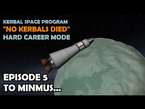 To MINMUS… | Hard KSP Career Mode | Episode 5 "No Kerbals Died" | Kerbal Space Program
