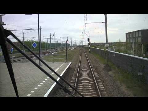 [cabinerit] A train driver's view: Almere Centrum - Lelystad Centrum, 28-Apr-2014.