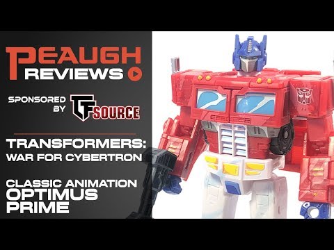 Video Review: Transformers: SIEGE - Classic Animation OPTIMUS PRIME (35th Anniversary)