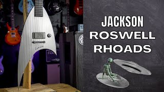 Video thumbnail for The Area 51 Guitar - 1998 Jackson Roswell Rhoads Aluminum Guitar by Ish Guitars