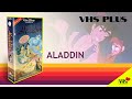 Coleção VHS Aladdin