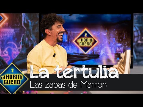 Marron enseña las zapatillas más frikis del mercado: "Hasta niveles insospechados" - El Hormiguero