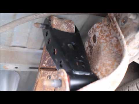 drop shackle install