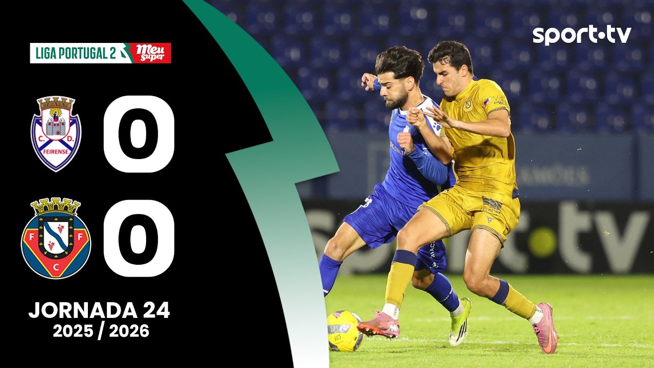 Feirense vs Felgueiras Highlights