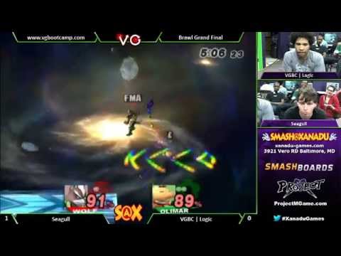S@X Weekly - Seagull (Wolf) Vs. Logic (Olimar) SSBB Grand Final