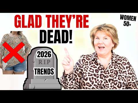 10 FRUMPY Fashion Trends That Are DEAD in 2026 (Women Over 50)