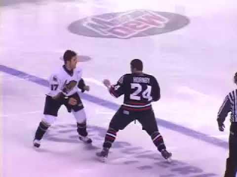 Greg Hornby vs Brad Herauf