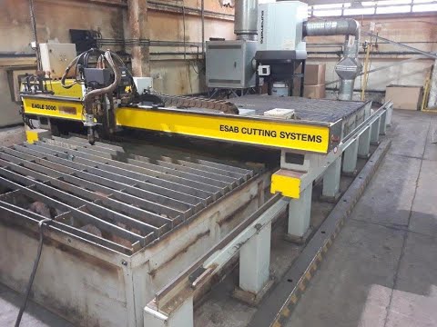 2D Plasma cutter ESAB EAGLE 3000 2005