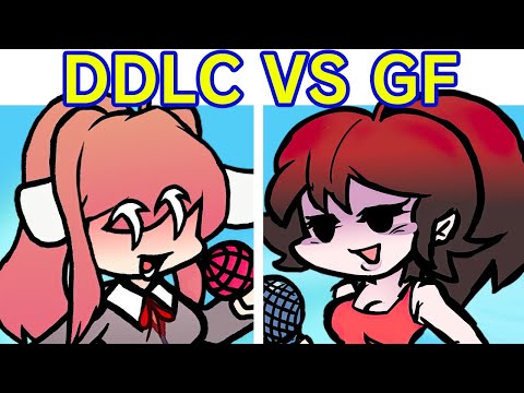 Friday Night Funkin' DDLC VS Girlfriend, 17 Bucks Fan Song (FNF Mod) (GF/Monika/Yuri/Sayori/Natsuki)
