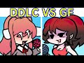 Friday Night Funkin DDLC VS Girlfriend 17 Bucks Fan Song FNF Mod GF Monika Yuri Sayori Natsuki