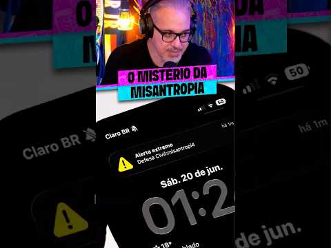 MISANTROPIA: ENTENDA O SIGNIFICADO
