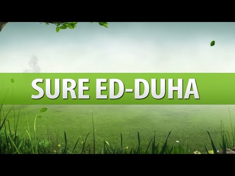 Sure ED-DUHA - Surah AD-DUHA (Me Titra Shqip)