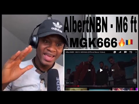 African React To AlbertNBN - M6 Ft. MGK666 (official Video) 🔥🇷🇴