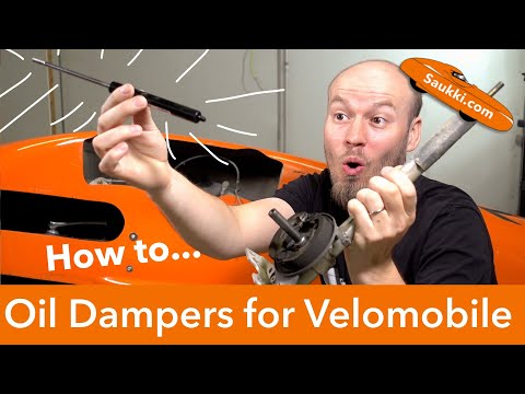 Velomobile Oil Damper Conversion || How to...