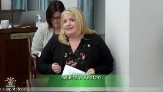 Motion 90 - Encouraging Islanders and Government to support local - Michele Beaton (mover)