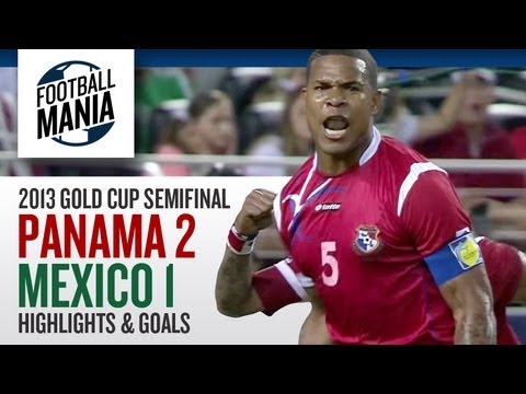 Panama 2x1 Mexico - Goals & Highlights - Gold Cup 2013