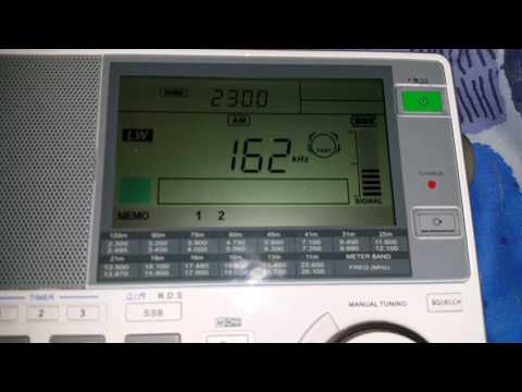 France Inter 162 kHz LW - final few seconds before permanent shutdown - 31st Dec 2016