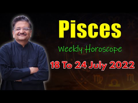 Pisces Weekly Horoscope 18 To 24 July 2022 | Syed M Ajmal Rahim