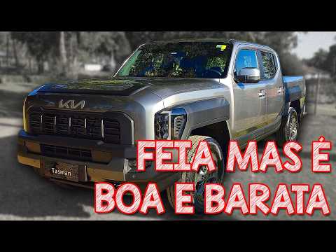 PODE NÃO SER BONITA MAS É BOA E TEM PREÇO BOM! Avaliação KIA TASMAN 2027