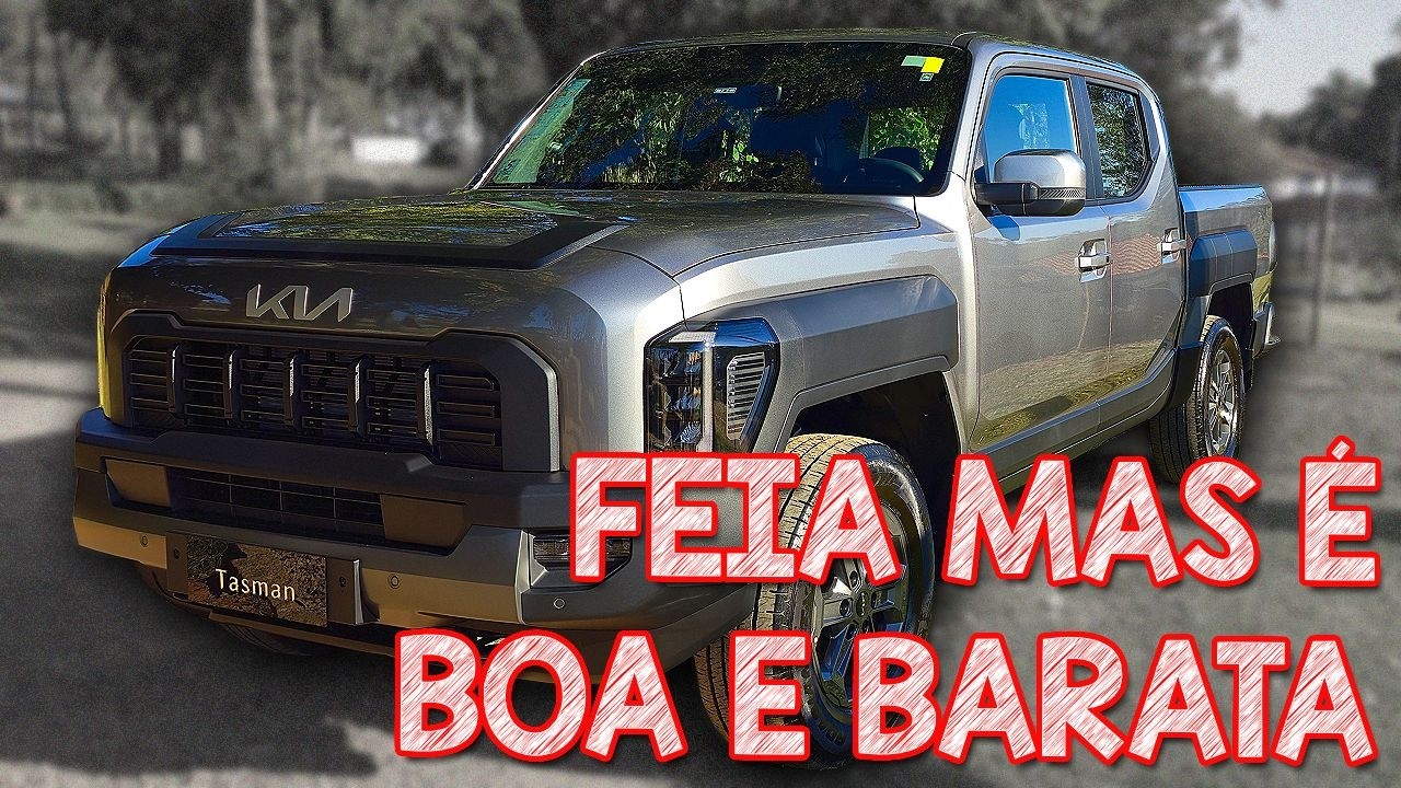 PODE NÃO SER BONITA MAS É BOA E TEM PREÇO BOM! Avaliação KIA TASMAN 2027