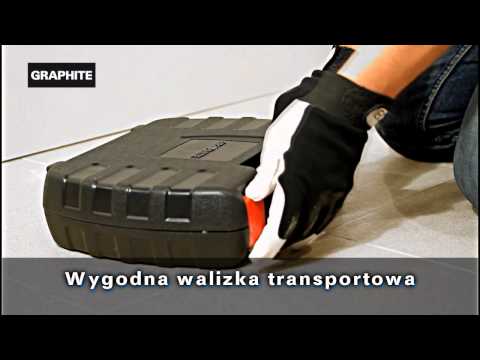 Graphite 180W daugiafunkcis įrenginys, svyravimų skaičius 20000 min ??, dėklas video