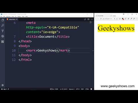1 Introduction to HTML Hindi