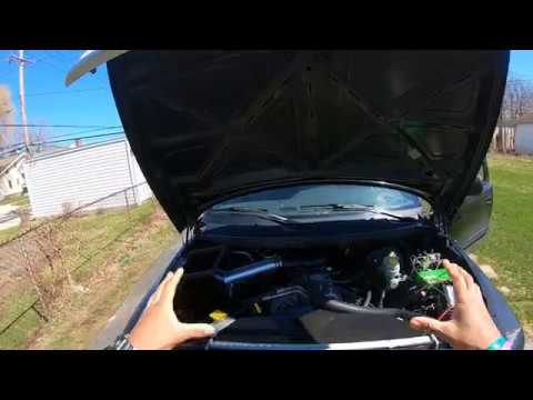 cold air intake install 2001 Dodge Ram