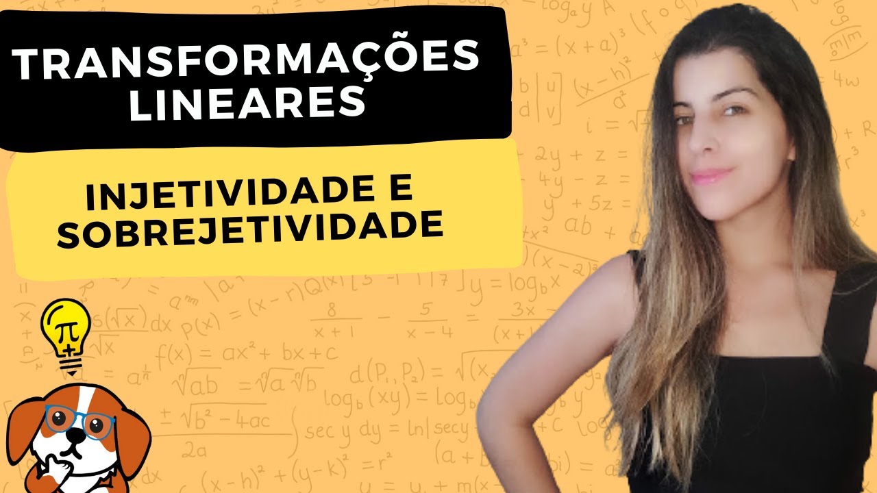 INJETIVIDADE E SOBREJETIVIDADE DE TRANSFORMAÇÕES LINEARES: Exercícios Resolvidos | Álgebra Linear