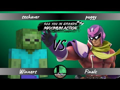 sexhaver (Steve) vs puggy (Captain Falcon) - Winners Finals - SUGMA #44