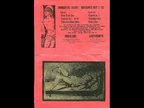 Immortal Agony - Dedicated To RV ( early 90's Italia Death Ambient / Noise )