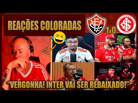 REAÇÕES dos COLORADOS - VITÓRIA 1x0 INTERNACIONAL - BRASILEIRÃO 2025 - VAMOS RIR DO INTER!