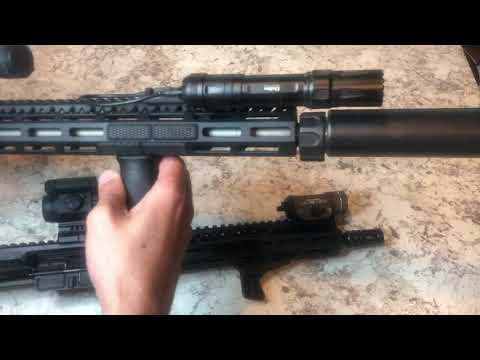 13.7 AR-15 BCM MCMR Rail modification