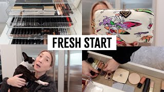A Fresh Start | Makeup Reorganization, Filming Space Reset & Prada