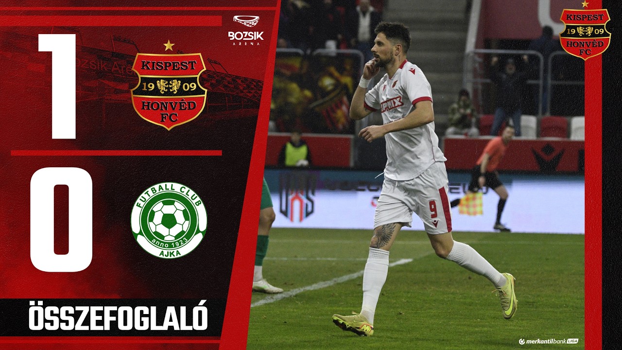 Honvéd -Ajka 1-0