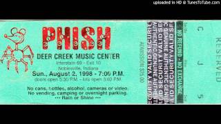 Phish August 2, 1998 Deer Creek Music Center Noblesville, IN